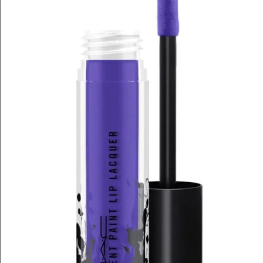 1 LEFT! Mac Patent Paint Lip Lacquer Shellac Shocked